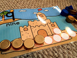 Sandcastle Number Mats