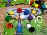 Ferris Wheel Number Mats