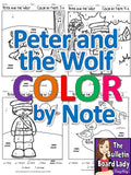 Peter and the Wolf Color by Note