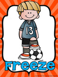 Sports Freeze Dance and Creative Movement