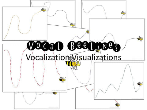 Vocal Exploration/Singing Visual Aids: Beelines