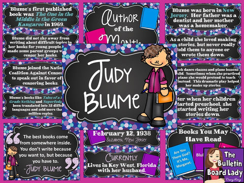 Author of the Month Judy Blume
