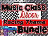 Music Class Décor BUNDLE – Racing Theme