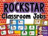 Classroom Jobs - Rock Star Theme