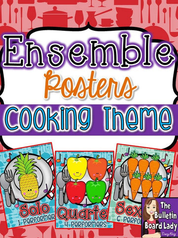 Ensemble Posters - Cooking Theme