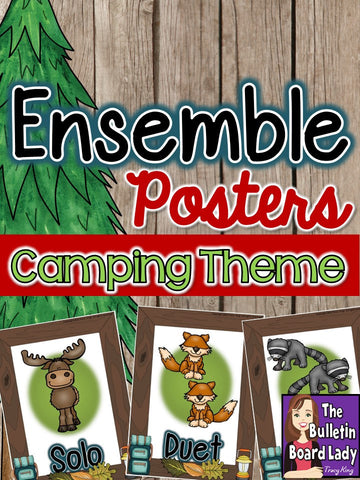 Ensemble Posters - Camping Theme