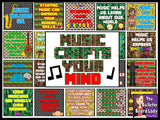 Music Crafts Your Mind Bulletin Board