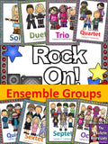 Ensemble Posters - Rock Star Theme