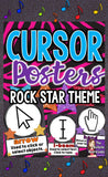 Cursor Cues Posters for Computer Lab Rock Star Theme