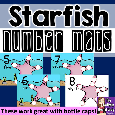 Starfish Number Mats