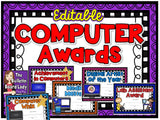 Computer Lab Award Certificates