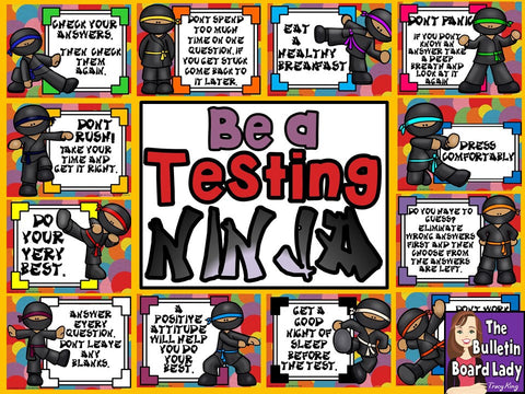 Testing Ninja Test Prep Bulletin Board
