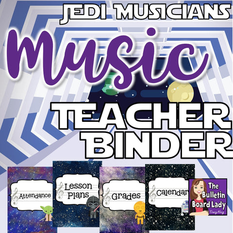 Music Teacher Binder Jedi Musicians