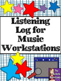 Listening Log for Listening to Music (Workstation or Stand Alone)