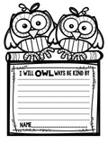 OWLways Be Kind Bulletin Board