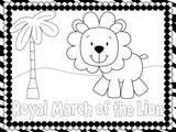 Carnival of the Animals Coloring Book