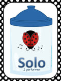 Song Bugs Solo, Duet, Trio, etc.. Bulletin Board Kit