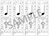 Note Value Punch Cards
