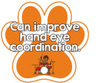 Positive Effects of Music Bulletin Board Paw Print Theme