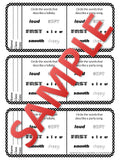 Exit Tickets Formative Assessments for Music Class-TEMPO, DYNAMICS & OPPOSITES