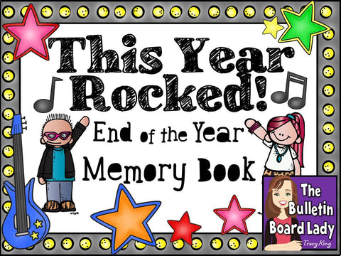 End of the Year Memory Book - This Year Rocked!