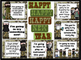 Happy Happy Happy New Year Duck Dynasty Bulletin Board